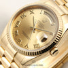 Rolex Day-Date 118238 18K Yellow Gold Champagne Dial Second Hand Watch Collectors 4