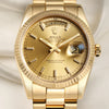 Rolex Day-Date 118238 18K Yellow Gold Champagne Dial Second hand Watch Collectors 2