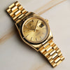 Rolex Day-Date 118238 18K Yellow Gold Champagne Dial Second hand Watch Collectors 3