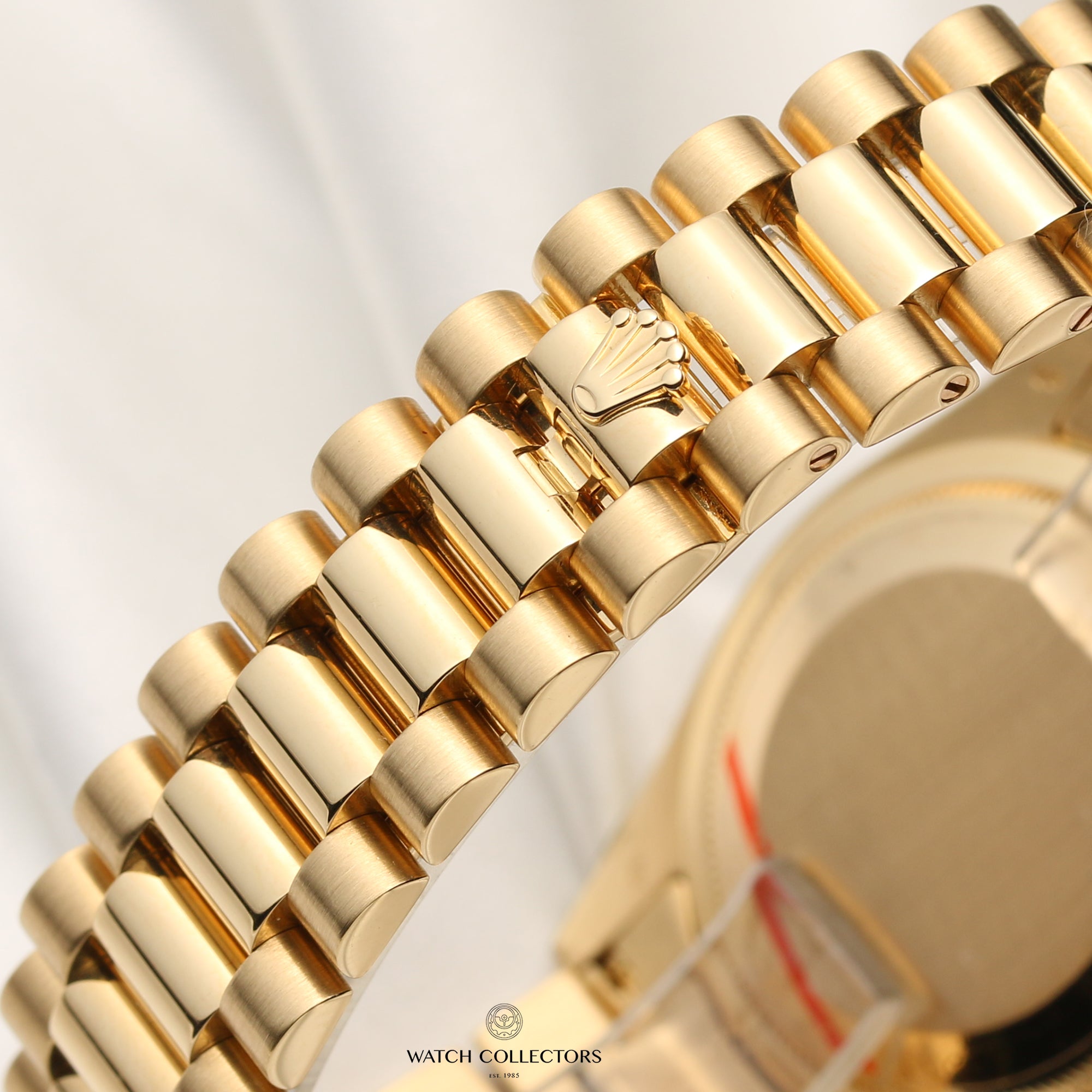Rolex Day-Date 118238 18K Yellow Gold Second Hand Watch Collectors 10