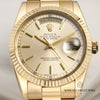 Rolex Day-Date 118238 18K Yellow Gold Second Hand Watch Collectors 2