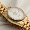 Rolex Day-Date 118238 18K Yellow Gold Second Hand Watch Collectors 5
