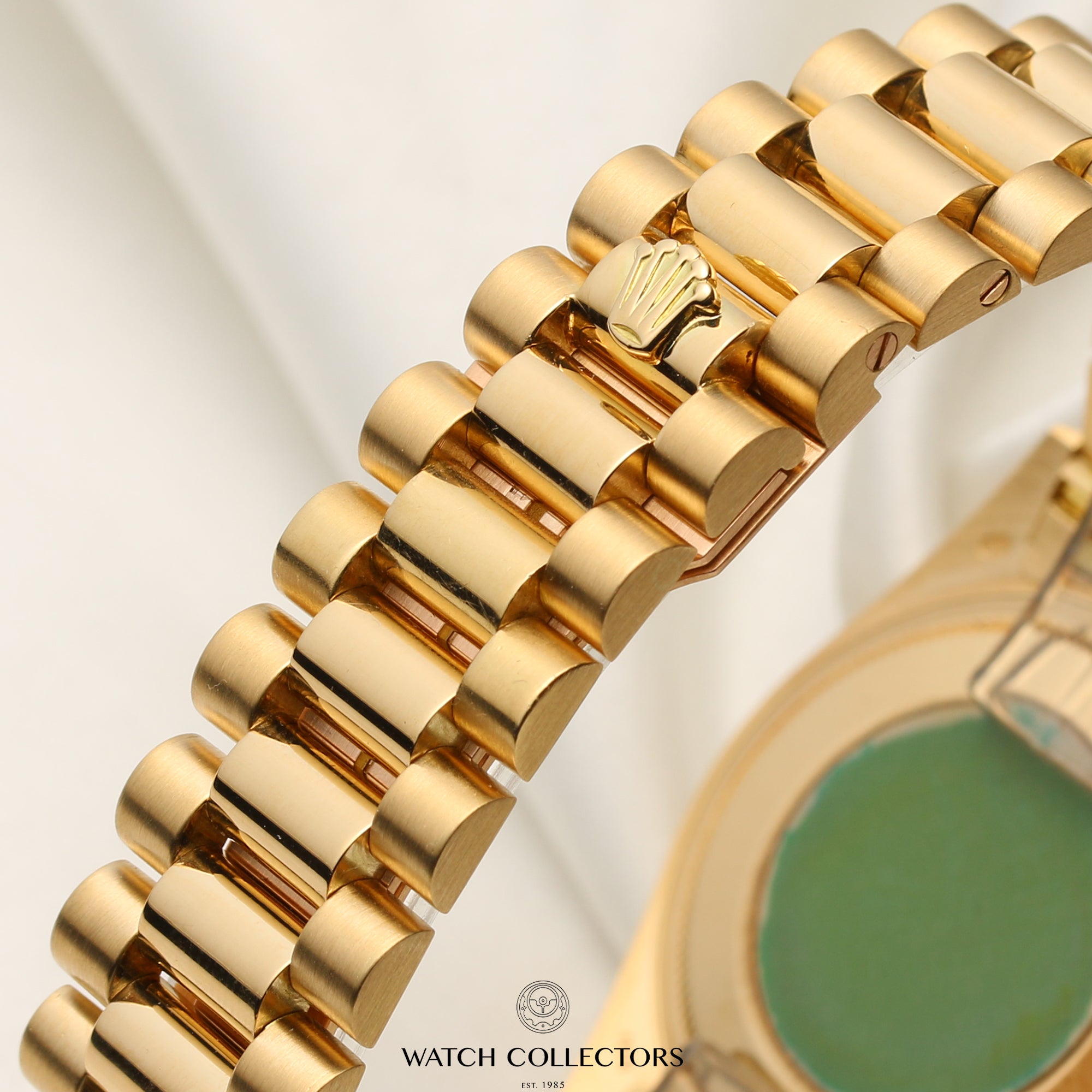 Rolex Day-Date 118238 18K Yellow Gold Second Hand Watch Collectors 9