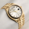 Rolex Day-Date 118238 18K Yellow Gold Silver Diamond Dial Second Hand Watch Collectors 5