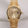 Rolex-Day-Date-118238-Champagne-Dial-F69-18K-Yellow-Gold-Second-Hand-Watch-Collectors-1