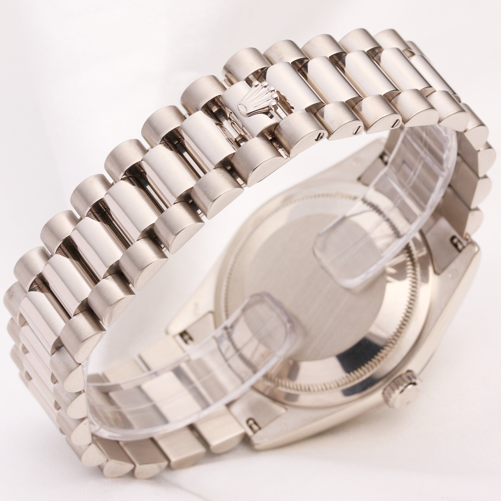 Rolex Day-Date 118239 18K White Gold Second Hand Watch Collectors 5