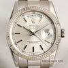 Rolex-Day-Date-118239-18K-White-Gold-Silver-Dial-Second-Hand-Watch-Collectors-2