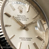Rolex-Day-Date-118239-18K-White-Gold-Silver-Dial-Second-Hand-Watch-Collectors-5
