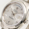 Rolex Day-Date 118239 Diamond 18K White Gold Second Hand Watch Collectors 4