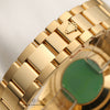 Rolex Day-Date 118348 18K Yellow Gold Black Diamond Dial Diamond Bezel Second Hand Watch Collectors 10