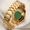 Rolex Day-Date 118348 18K Yellow Gold Black Diamond Dial Diamond Bezel Second Hand Watch Collectors 8