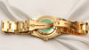 Rolex Day-Date 118348 18K Yellow Gold Black Diamond Dial Diamond Bezel Second Hand Watch Collectors 9