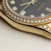 Rolex Day-Date 118388 Black Diamond Dial 18K Yellow Gold Second Hand Watch Collectors 6