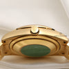Rolex Day-Date 118398 Princess Cut Diamond Bezel Diamond Bracelet 18K Yellow Gold Second hand Watch Collectors 9