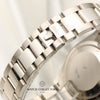 Rolex Day-Date 118399BR Diamond Princess Cut Bezel 18k White Gold Second Hand Watch Collectors 10