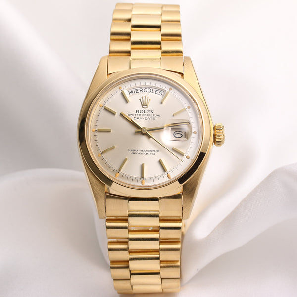Rolex Day-Date 1802 18K Yellow Gold Second Hand Watch Collectors 1