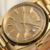 Rolex Day-Date 1803 Caramel Dial 18K Yellow Gold Second Hand Watch Collectors 4