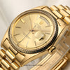 Rolex Day-Date 18038 18K Yellow Gold Second Hand Watch Collectors 4