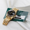 Rolex Day-Date 18078 18K Yellow Gold Second Hand Watch Collectors 8