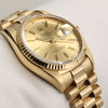 Rolex Day-Date 18238 18K Yellow Gold Champagne Dial Second Hand Watch Collectors 5