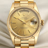 Rolex Day-Date 18238 18K Yellow Gold Second Hand Watch Collectors 2