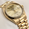 Rolex Day-Date 18238 18K Yellow Gold Second Hand Watch Collectors 5