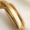 Rolex Day-Date 18248 18K Yellow Gold Champagne Diamond Dial Bark Bezel & Bracelet Second Hand Watch Collectors 6