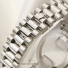 Rolex Day-Date 18346 Platinum Diamond Bezel Silver Diamond Dial Second Hand Watch Collectors 10