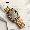 Rolex Day-Date 18K Rose Gold Second Hand Watch Collectors 10
