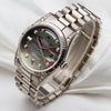 Rolex Day-Date 18K White Gold Black MOP Diamond Second Hand Watch Collectors 3