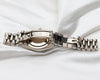 Rolex Day-Date 18K White Gold Black MOP Diamond Second Hand Watch Collectors 7