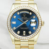 Rolex Day-Date 18K Yellow Gold Diamond Second Hand Watch Collectors 2-2