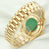 Rolex Day-Date 18K Yellow Gold Diamond Second Hand Watch Collectors 7-2