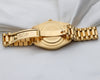 Rolex Day-Date 18K Yellow Gold Ruby & Diamond Champagne Second hand Watch collectors 7