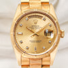 Rolex Day-Date 18K Yellow Gold Second Hand Watch Collectors 2