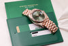 Rolex Day-Date 228235 18K Rose Gold Olive Green Dial Second Hand Watch Collectors 8