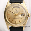 Rolex-Day-Date-6611B-18K-Yellow-Gold-Second-Hand-Watch-Collectors-2