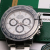 Rolex Daytona 116500LN Ceramic Bezel White Dial Stainless Steel Second Hand Watch Collectors 8