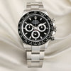 Rolex Daytona 116500LN Stainless Steel Black Dial Second Hand Watch Collectors 1