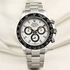 Rolex Daytona 116500LN Stainless Steel White Dial Ceramic Second Hand Watch Collectors 1