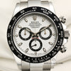 Rolex Daytona 116500LN Stainless Steel White Dial Ceramic Second Hand Watch Collectors 2