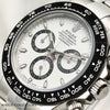Rolex Daytona 116500LN Stainless Steel White Dial Ceramic Second Hand Watch Collectors 4