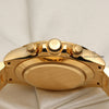 Rolex Daytona 116508 18K Yellow Gold Green Dial Second Hand Watch Collectors 6