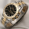 Rolex Daytona 116509 Steel & Gold Black Dial Second Hand Watch Collectors 3