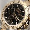 Rolex Daytona 116509 Steel & Gold Black Dial Second Hand Watch Collectors 4