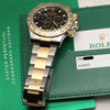 Rolex Daytona 116509 Steel & Gold Black Dial Second Hand Watch Collectors 9