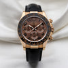 Rolex Daytona 116515 18K Rose Gold Chocolate Dial Second Hand Watch Collectors 1