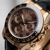 Rolex Daytona 116515 18K Rose Gold Chocolate Dial Second Hand Watch Collectors 4