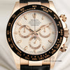 Rolex Daytona 116515LN 18K Rose Gold Black Ceramic Second Hand Watch Collectors 2