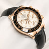 Rolex Daytona 116515LN 18K Rose Gold Black Ceramic Second Hand Watch Collectors 5